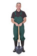 Photo: Portrait Of Mature Male Gardner Portrait Of Mature Male Gardner