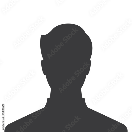 Vector: male profile picture male profile picture
