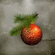 Christmas ball, old style