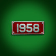 1958 sign