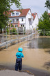 Gefährliches Hochwasser