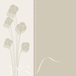 Vector: vector vintage background with flowers in pastel colors vector vintage background with flowers in pastel colors