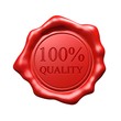 Red Wax Seal - 100% Quality - Isolated