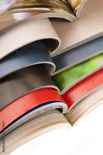 Photo: stack of magazines stack of magazines