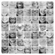 Photo: Collage of bright smiles Collage of bright smiles