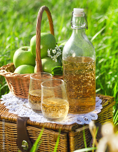 Photo: Apple drink Apple drink
