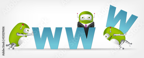 Vector: Green Robot Green Robot