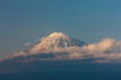 雁堤の富士山