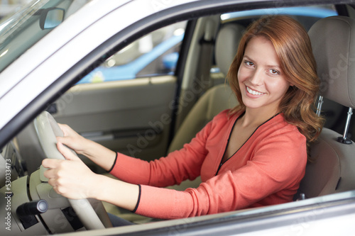 Photo: Pretty driver Pretty driver