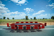 Foto: Meeting on the road Meeting on the road