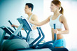 Training in health club
