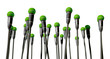 Upward Facing Microphones