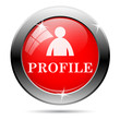 Metallic glossy icon