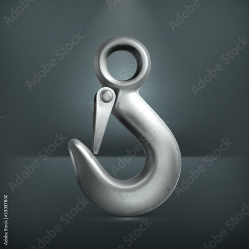 Vector: Lifting hook Lifting hook