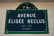 Avenue Elysée Reclus