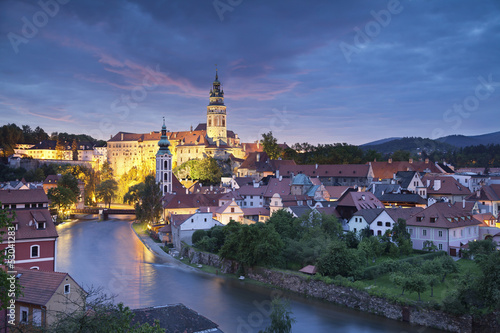 Photo: Cesky Kromlov, Czech Republic. Cesky Kromlov, Czech Republic.