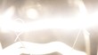 Light bulb flickering. Macro.