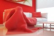 divano coperta lato