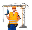 Portrait of manual worker
