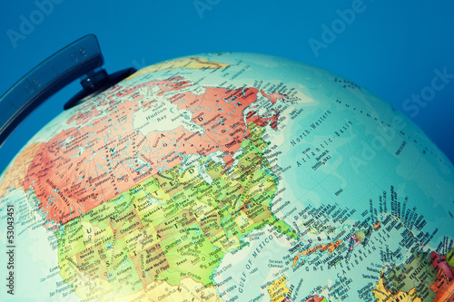 Photo: USA globe USA globe