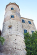 Monferrato typical village detail color image