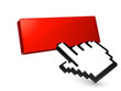 3D Button & Hand Cursor