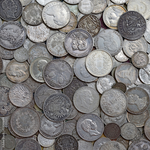 Photo: Ancient silver coins Ancient silver coins