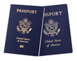 Isolated American Passports