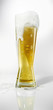 Überschwappendes Bier