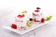 fruits yogurt
