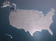 Washington. America. USA map. For other states see portfolio.