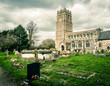 Old church in Thurston, a small village in Suffolk