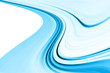 abstract blue wave