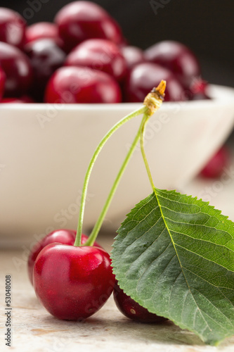 Photo: Fresh Sweet Cherries Fresh Sweet Cherries