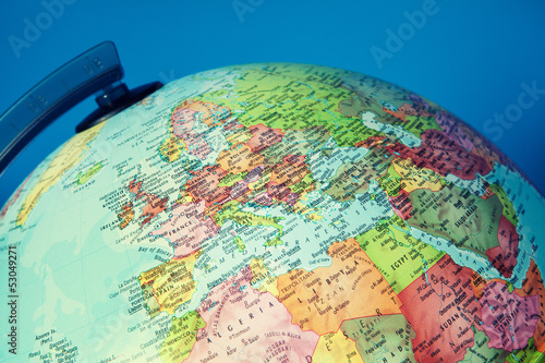Photo: mediterranean globe mediterranean globe
