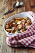 Foto: Oven-baked potatoes with dill and sea salt Oven-baked potatoes with dill and sea salt
