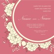 Wedding invitation or announcement