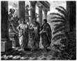 Illustration: Ancient Rome - 3 Intellectuals talking Ancient Rome - 3 Intellectuals talking