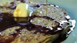 pancakes with butter and syrup