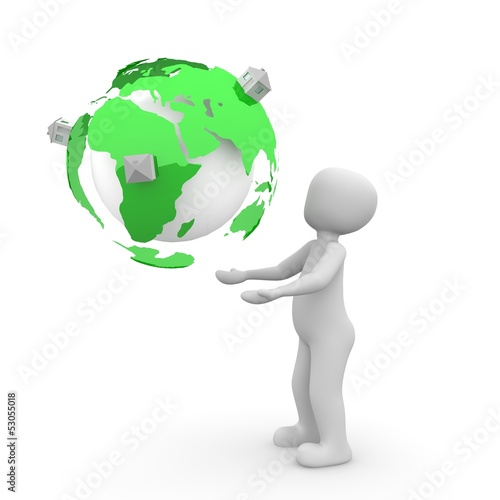 Illustration: green earth green earth
