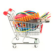 electric tools in a cart