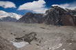 Ngozumba glacier near Gokyo village. Himalayas. Nepal
