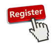 hand cursor click register botton