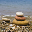 Photo: Zen Stones on the beach Zen Stones on the beach