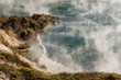 Photo: steam raising from thermal lake in Waimangu steam raising from thermal lake in Waimangu