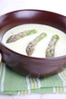 Asparagus cream soup