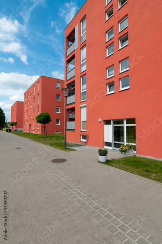 Photo: Neue Wohnhäuser in Frankfurt/Oder, Deutschland Neue Wohnhäuser in Frankfurt/Oder, Deutschland