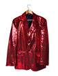red sequin jacket
