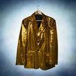gold sequined jacket