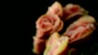 Pink begonia plant